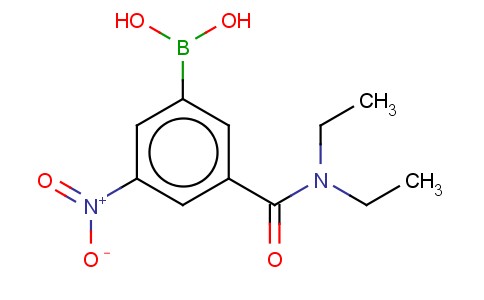 3-(DIETHYLCARBAMOYL)-5-NITROPHENYLBORONIC ACID